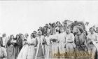 L to R Jeannie Shand, ?, George Walker, Mary Rattray, ?, Janet?, Olive Reid, Mrs W J Milne, Nan Scott, Grace Morgan, ? Lovie, Rachel Begg, ? Cruden, Top Row  Masie Smith, Sadie Smith, Winnie Ledingham