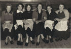 Chrissie Park, Mima Sutherland, Tittie Gray, Meg Kelman, Beldie Friars and Mak Mundie