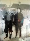 Frank Kane and Ian Reid (my best pal) trying to build an igloo.28 School place