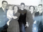 My christening. Bill and Marion Kane, Minister and god parents.