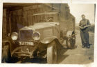 A Graham Page Car converted to a tractor